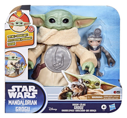 Star Wars: The Mandalorian & Grogu Elektronische Actionfigur Knuddelspaß Grogu & Anzellaner 17 cm Image 4