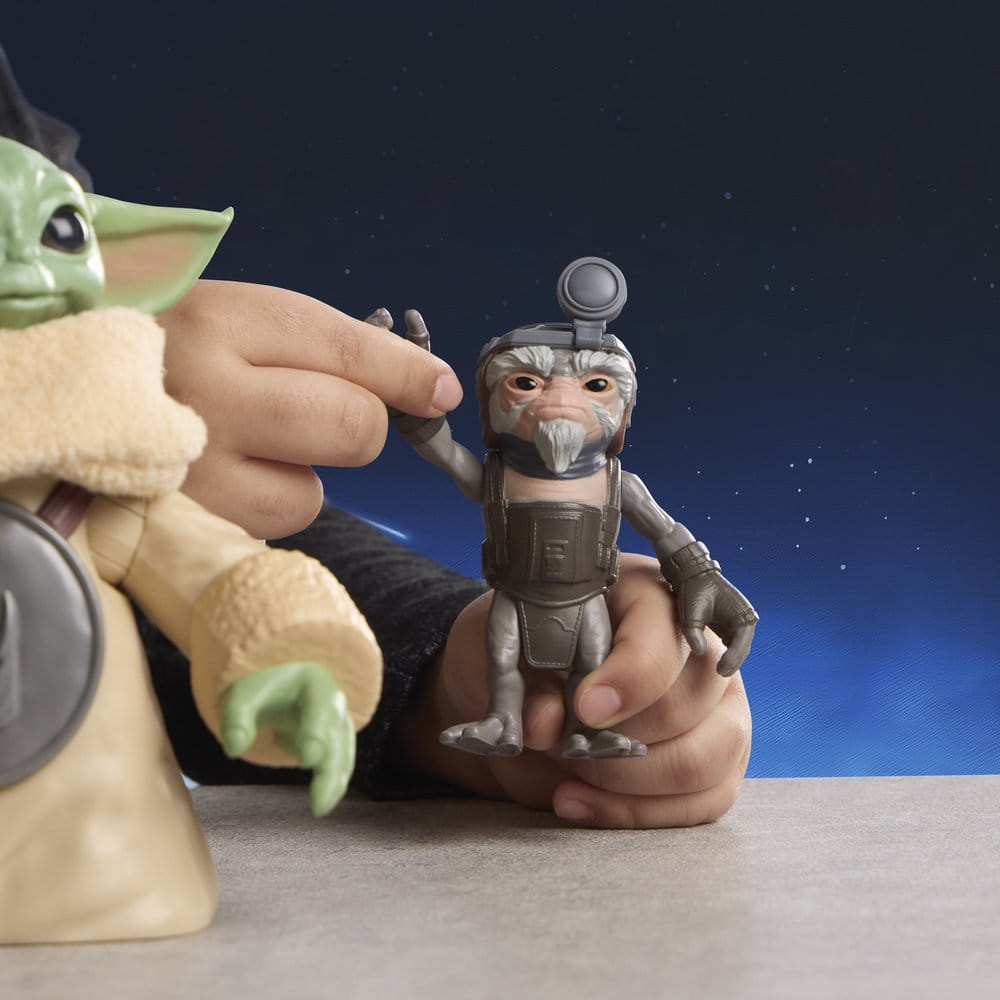 Star Wars: The Mandalorian & Grogu Elektronische Actionfigur Knuddelspaß Grogu & Anzellaner 17 cm Image 11