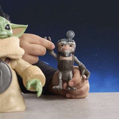 Star Wars: The Mandalorian & Grogu Elektronische Actionfigur Knuddelspaß Grogu & Anzellaner 17 cm Image 11