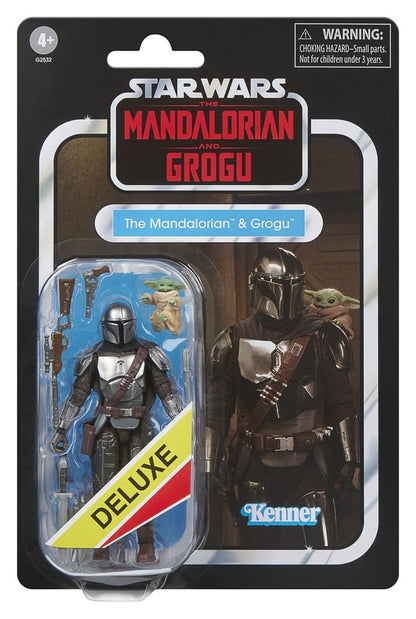 Star Wars: The Mandalorian & Grogu Vintage Collection Actionfigur The Mandalorian & Grogu 10 cm Image 4