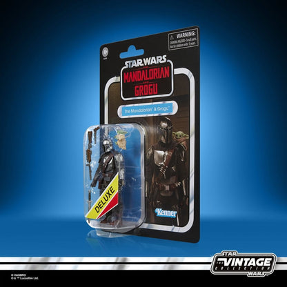 Star Wars: The Mandalorian & Grogu Vintage Collection Actionfigur The Mandalorian & Grogu 10 cm Image 5