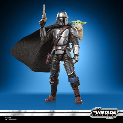 Star Wars: The Mandalorian & Grogu Vintage Collection Actionfigur The Mandalorian & Grogu 10 cm Image 10