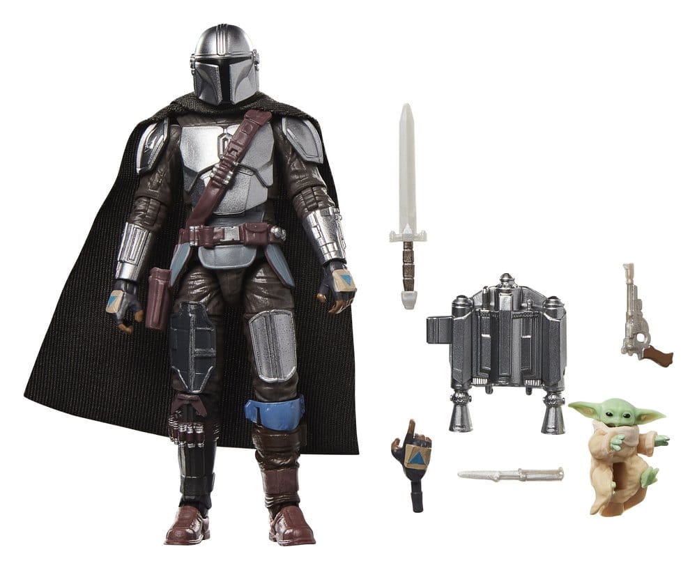 Star Wars: The Mandalorian & Grogu Vintage Collection Actionfigur The Mandalorian & Grogu 10 cm Image 13
