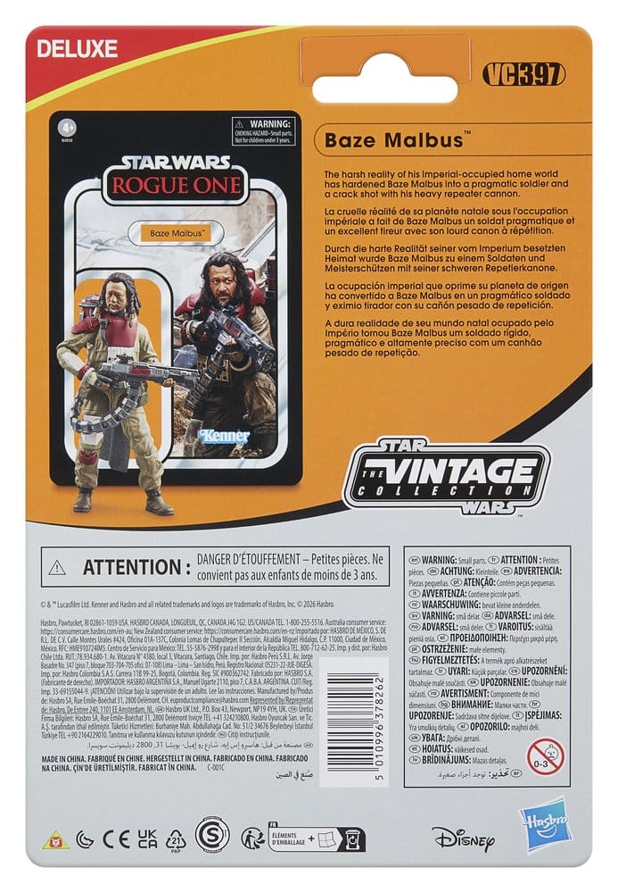Star Wars: Rogue One Vintage Collection Actionfigur Baze Malbus 10 cm Image 5
