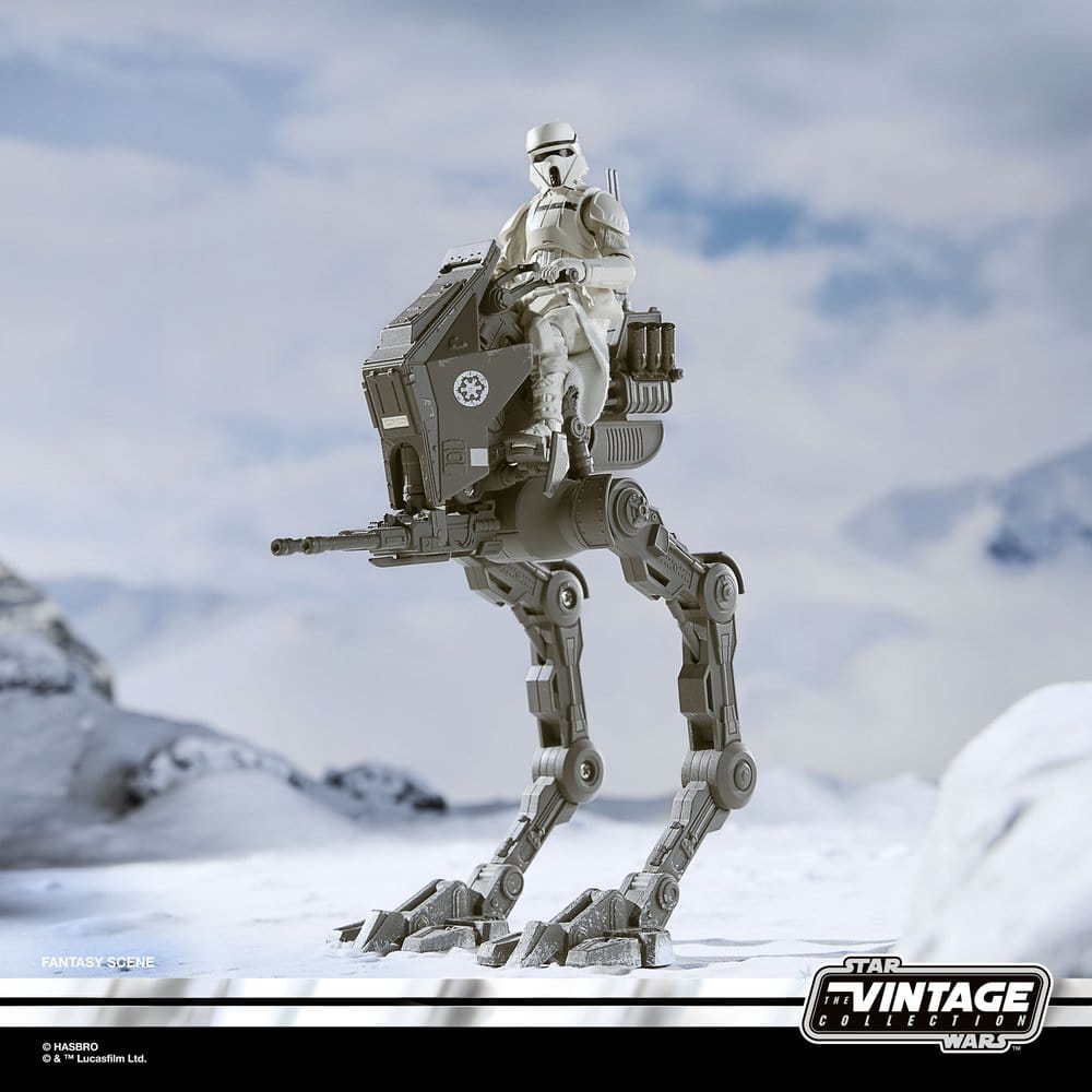 Star Wars: The Mandalorian & Grogu Vintage Collection Fahrzeug Imperial Remnant AT-RT 10 cm Image 2