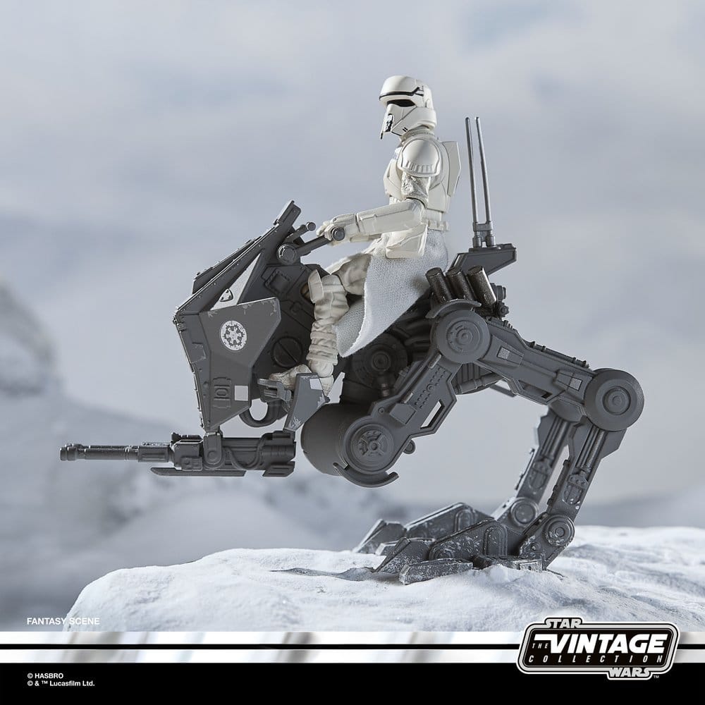 Star Wars: The Mandalorian & Grogu Vintage Collection Fahrzeug Imperial Remnant AT-RT 10 cm Image 7