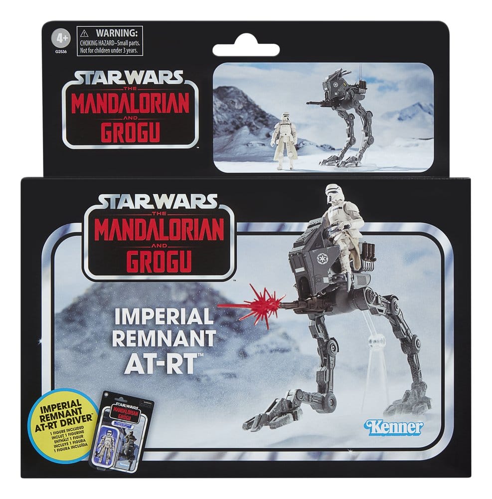 Star Wars: The Mandalorian & Grogu Vintage Collection Fahrzeug Imperial Remnant AT-RT 10 cm Image 9