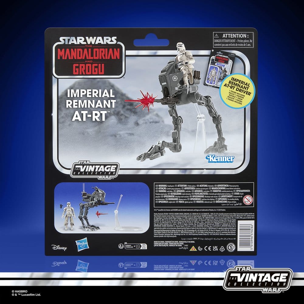 Star Wars: The Mandalorian & Grogu Vintage Collection Fahrzeug Imperial Remnant AT-RT 10 cm Image 11