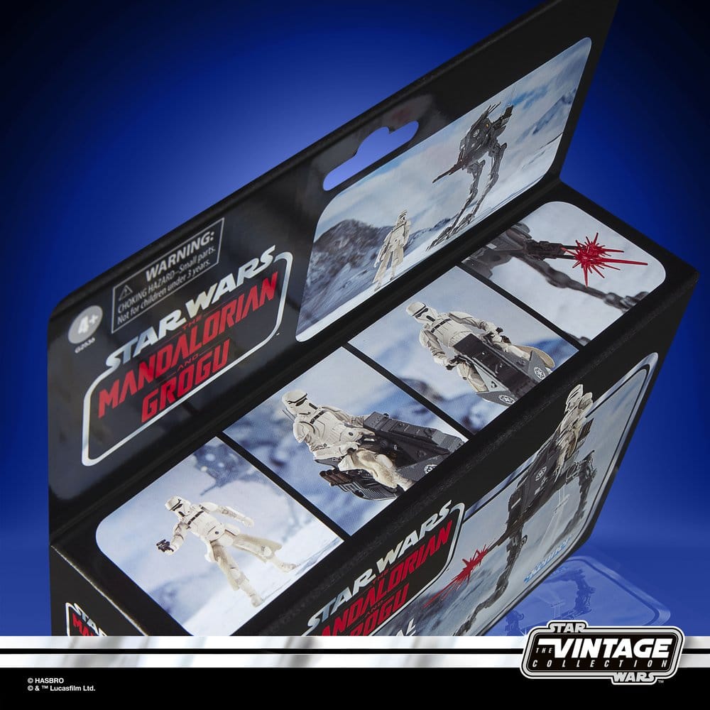 Star Wars: The Mandalorian & Grogu Vintage Collection Fahrzeug Imperial Remnant AT-RT 10 cm Image 12