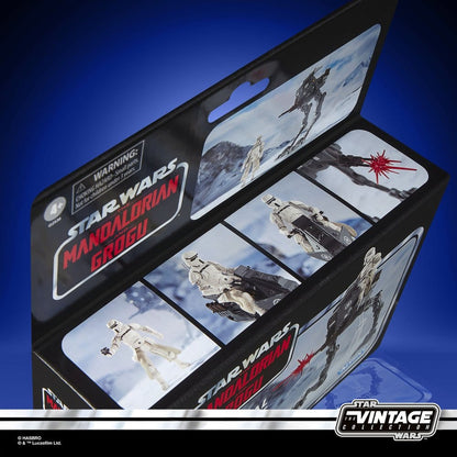 Star Wars: The Mandalorian & Grogu Vintage Collection Fahrzeug Imperial Remnant AT-RT 10 cm Image 12