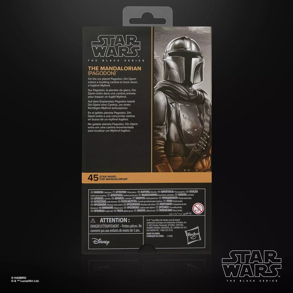 Star Wars: The Mandalorian Black Series Actionfigur The Mandalorian (Pagodon) 15 cm Image 4