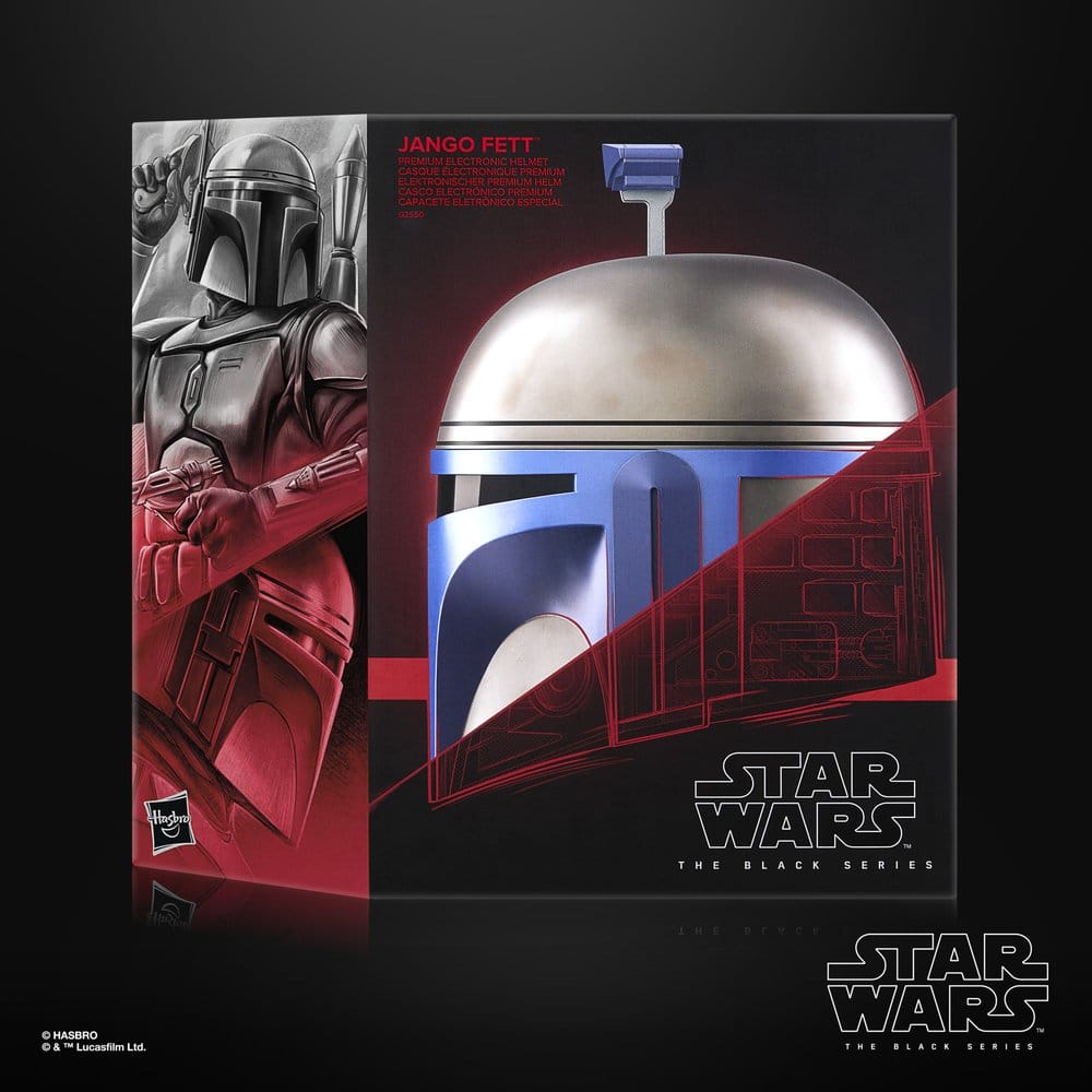 Star Wars Episode II Black Series Elektronischer Helm Jango Fett Image 4