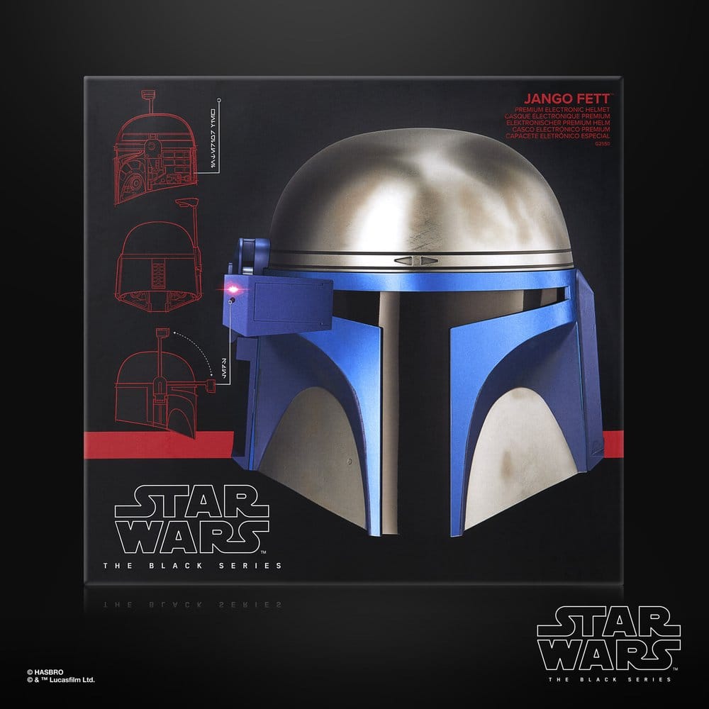 Star Wars Episode II Black Series Elektronischer Helm Jango Fett Image 13
