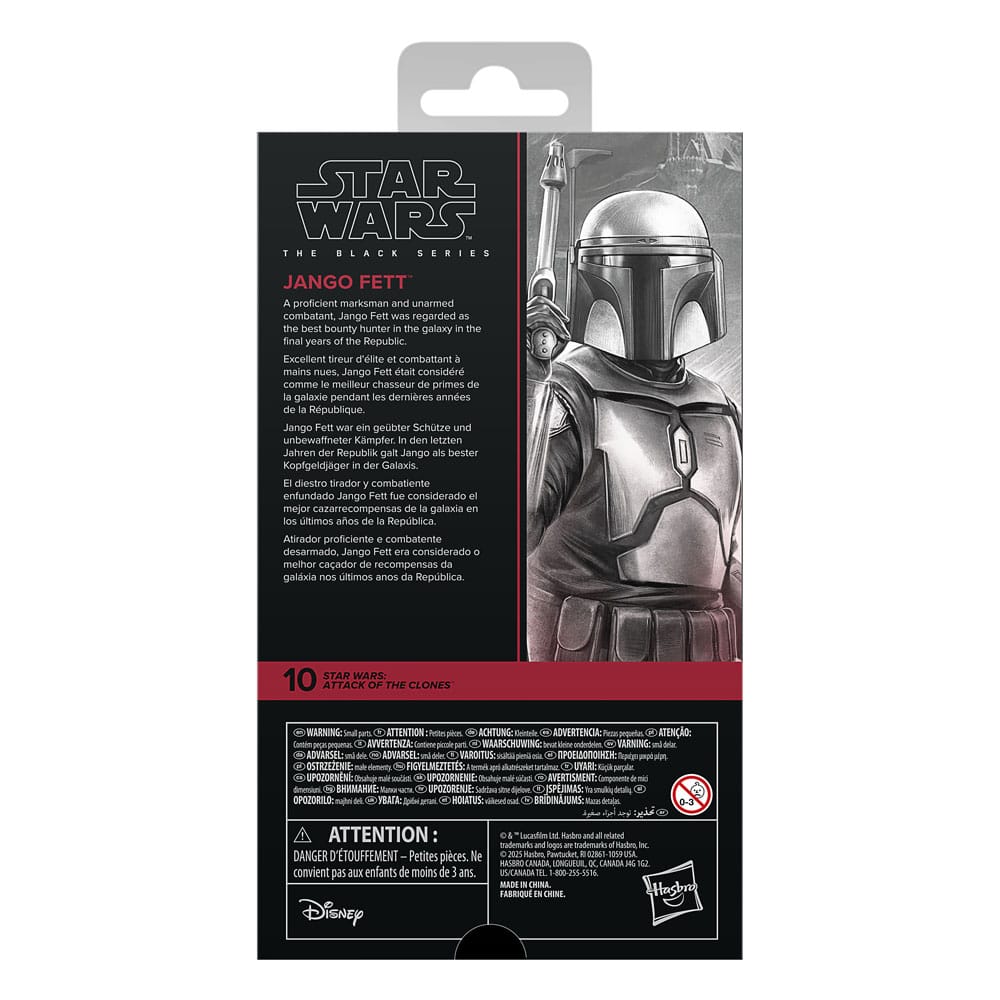 Star Wars Episode II Black Series Actionfigur Jango Fett 15 cm Image 3