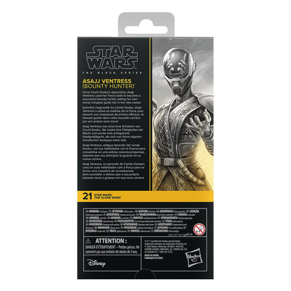 Star Wars: The Clone Wars Black Series Actionfigur Asajj Ventress (Bounty Hunter) 15 cm Image 5