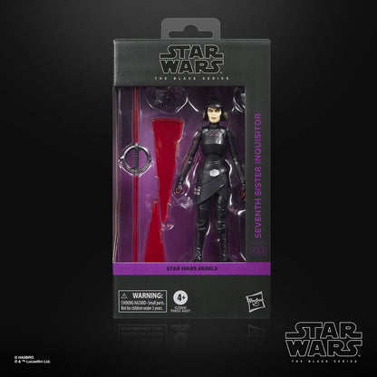 Star Wars: Rebels Black Series Actionfigur Seventh Sister (Inquisitor) 15 cm Image 3