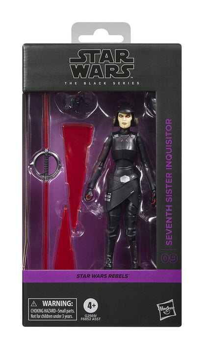 Star Wars: Rebels Black Series Actionfigur Seventh Sister (Inquisitor) 15 cm Image 4