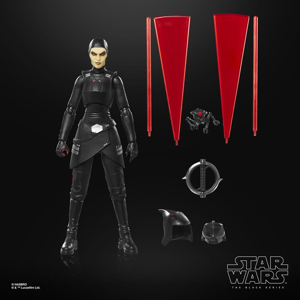 Star Wars: Rebels Black Series Actionfigur Seventh Sister (Inquisitor) 15 cm Image 6