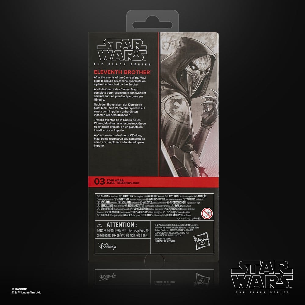 Star Wars: Maul - Shadow Lord Black Series Actionfigur Eleventh Brother 15 cm Image 6