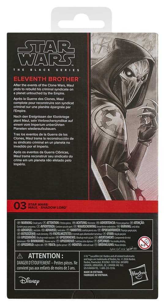 Star Wars: Maul - Shadow Lord Black Series Actionfigur Eleventh Brother 15 cm Image 7