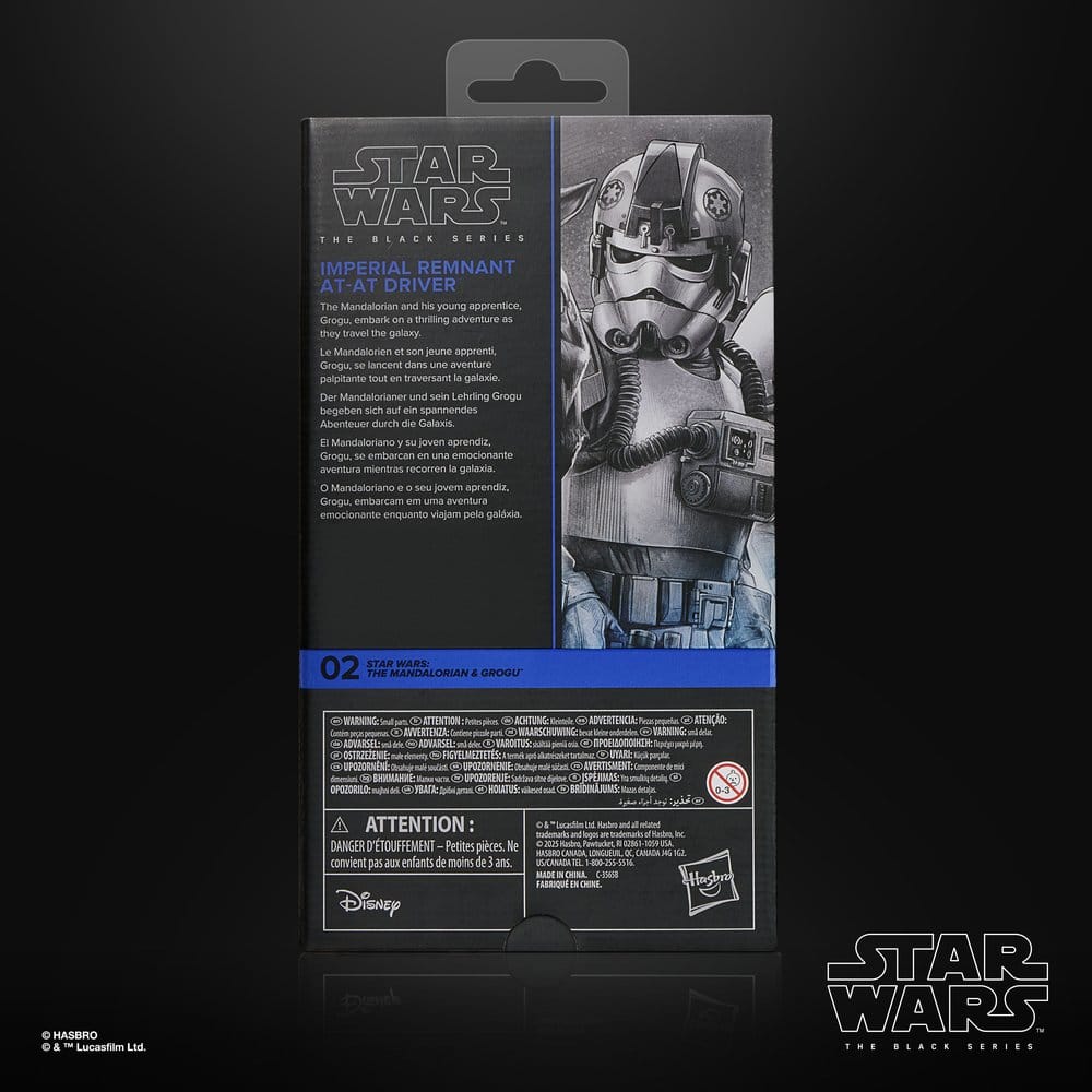 Star Wars: The Mandalorian & Grogu Black Series Actionfigur Imperial Remnant AT-AT Driver 15 cm Image 5