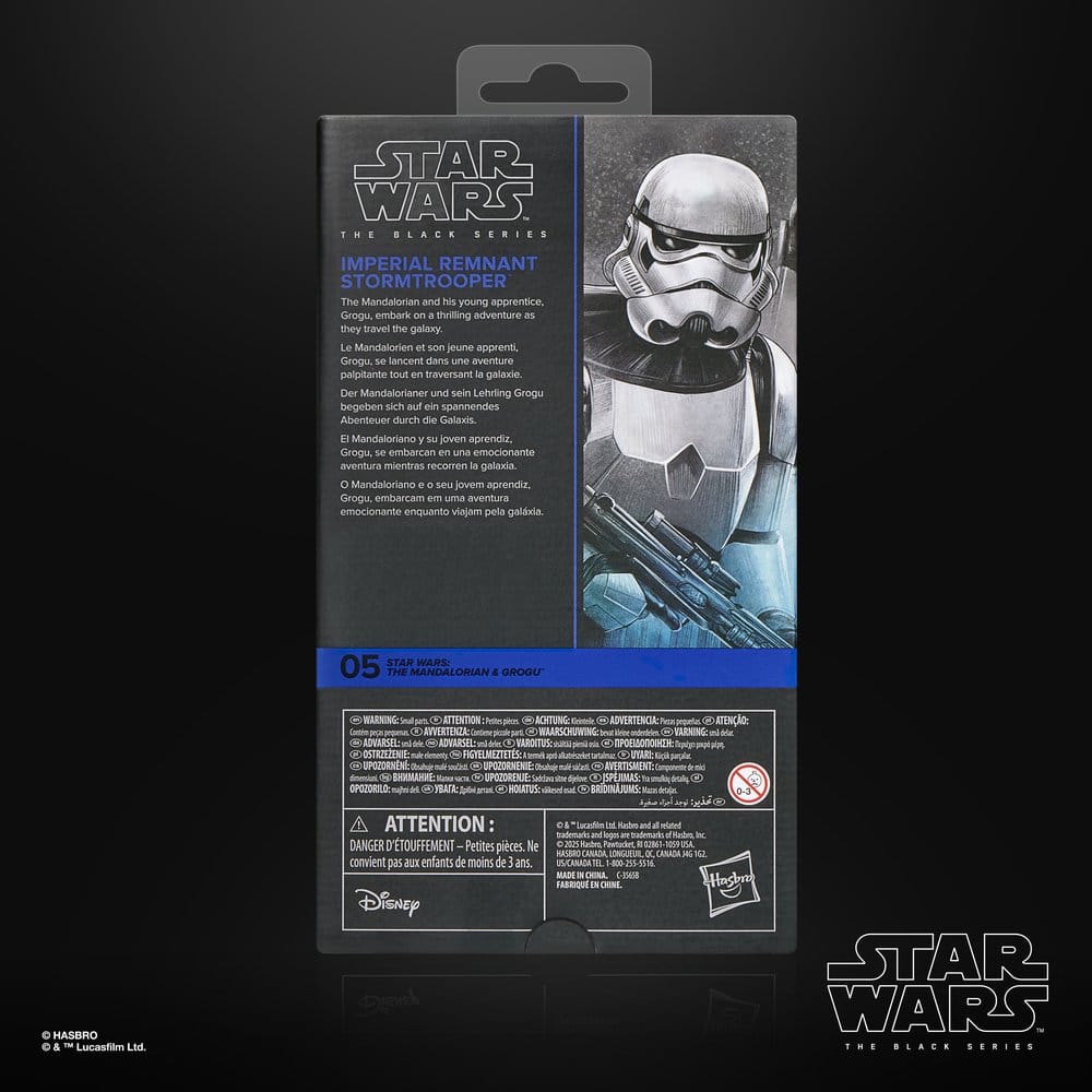Star Wars: The Mandalorian &amp; Grogu Black Series Actionfigur Imperial Remnant Stormtrooper 15 cm Image 5
