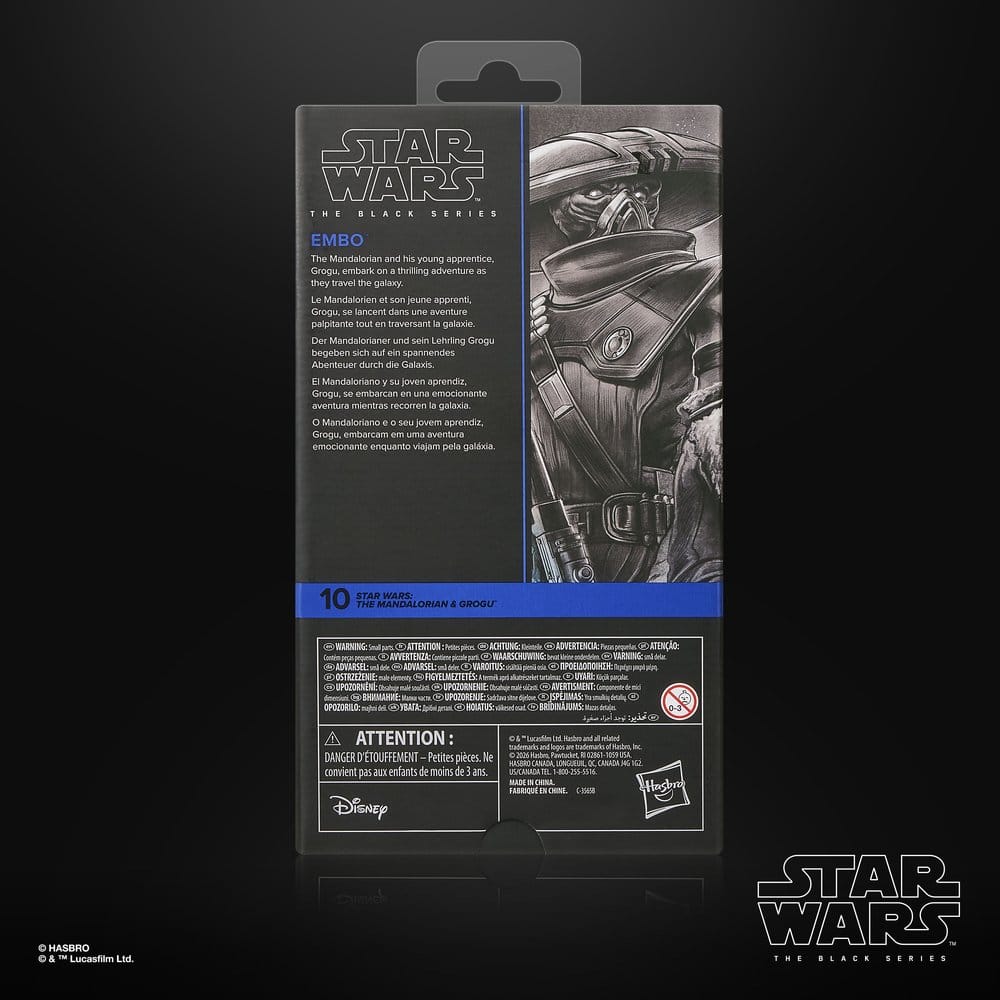 Star Wars: The Mandalorian & Grogu Black Series Actionfigur Embo 15 cm Image 2