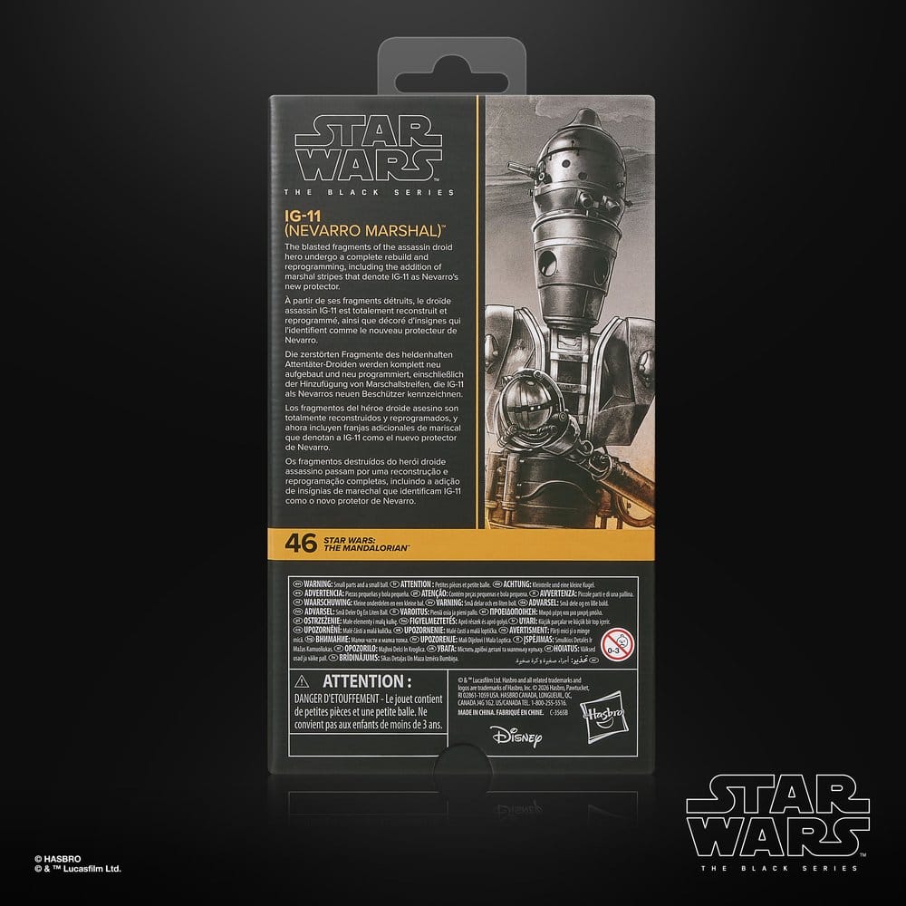 Star Wars: The Mandalorian Black Series Actionfigur IG-11 (Nevarro Marshal) 15 cm Image 2