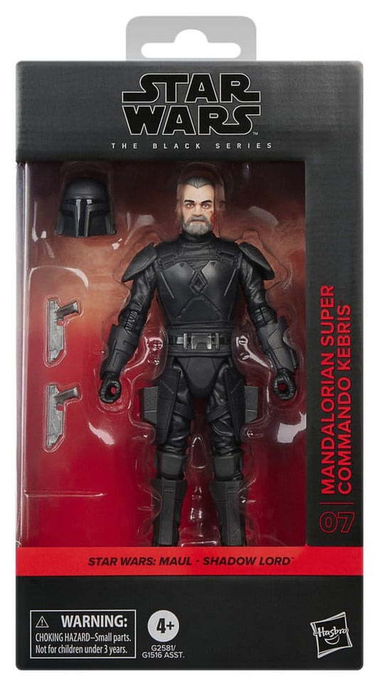 Star Wars: Maul – Shadow Lord Black Series Actionfigur Mandalorian Super Commando Kebris 15 cm Image 2