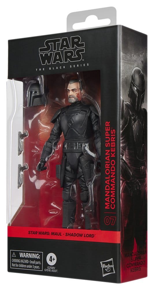 Star Wars: Maul – Shadow Lord Black Series Actionfigur Mandalorian Super Commando Kebris 15 cm Image 3