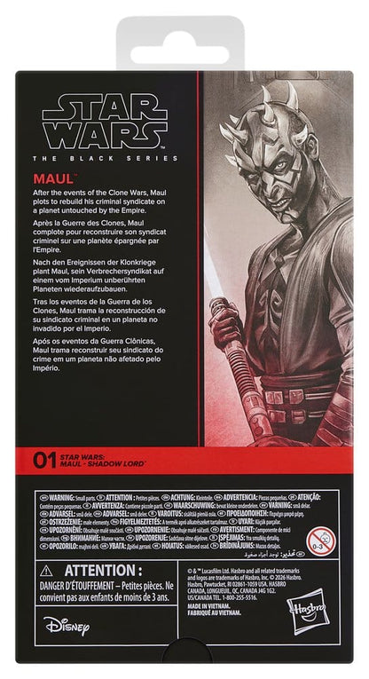 Star Wars: Maul - Shadow Lord Black Series Actionfigur Maul 15 cm Image 7