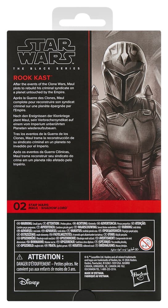 Star Wars: Maul - Shadow Lord Black Series Actionfigur Rook Kast 15 cm Image 7