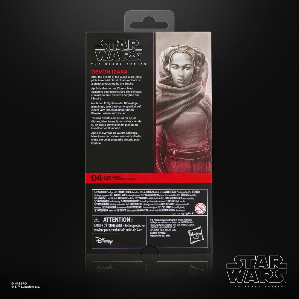 Star Wars: Maul - Shadow Lord Black Series Actionfigur Devon Izara 15 cm Image 6