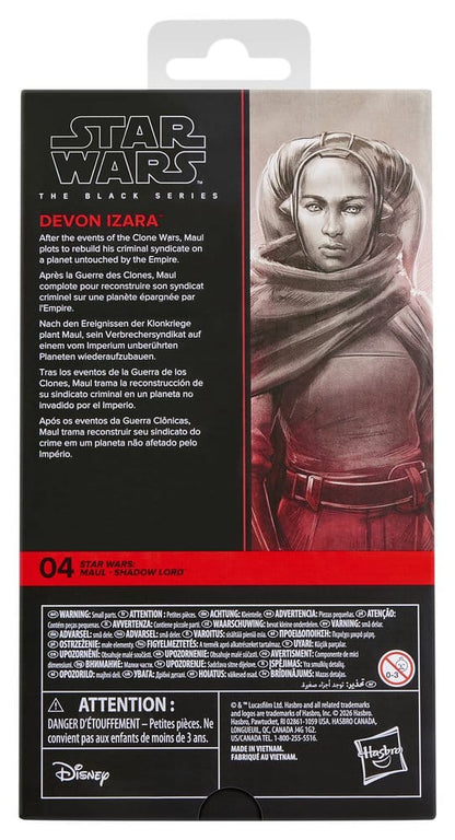 Star Wars: Maul - Shadow Lord Black Series Actionfigur Devon Izara 15 cm Image 7