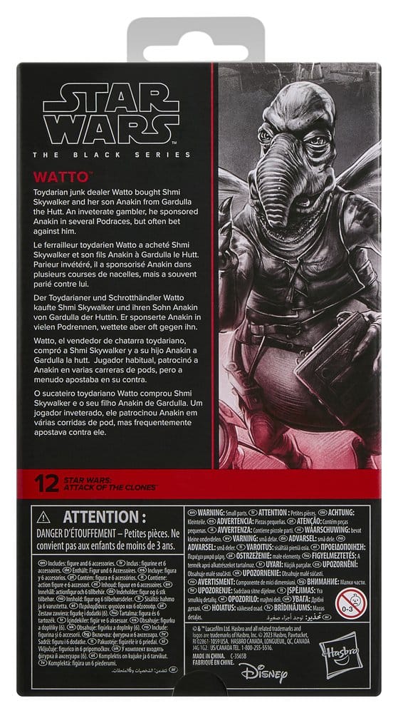 Star Wars Episode II Black Series Actionfigur Watto 15 cm Image 15