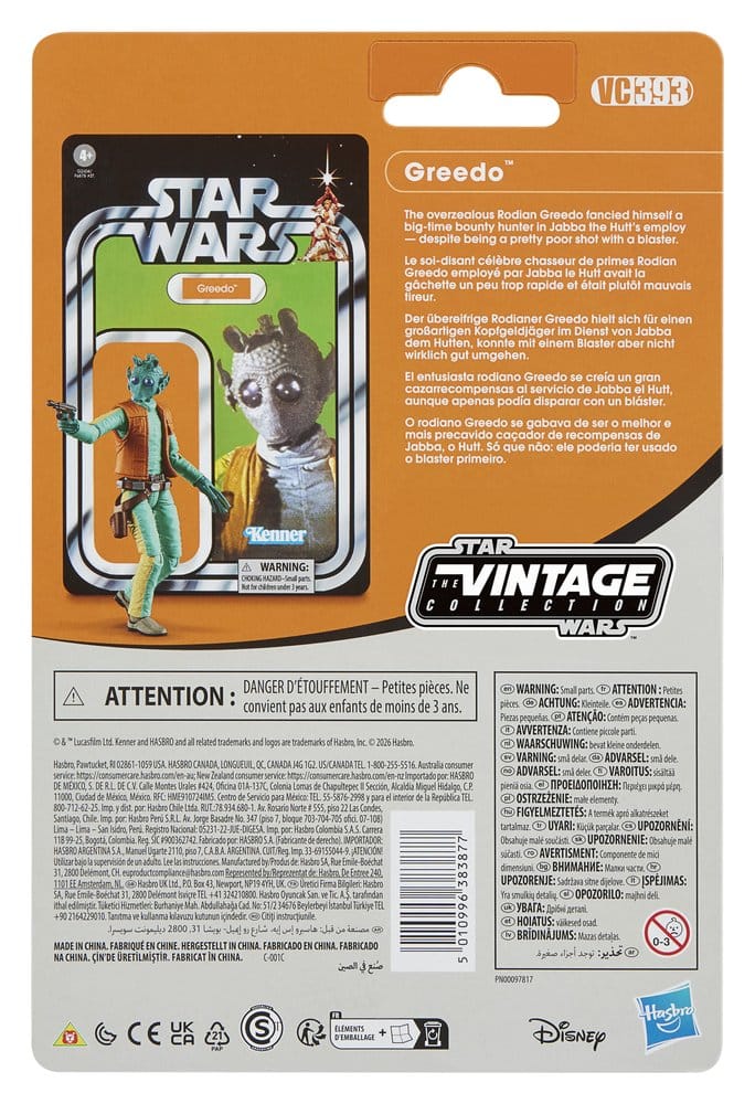 Star Wars Vintage Collection Actionfigur Greedo 10 cm Image 18