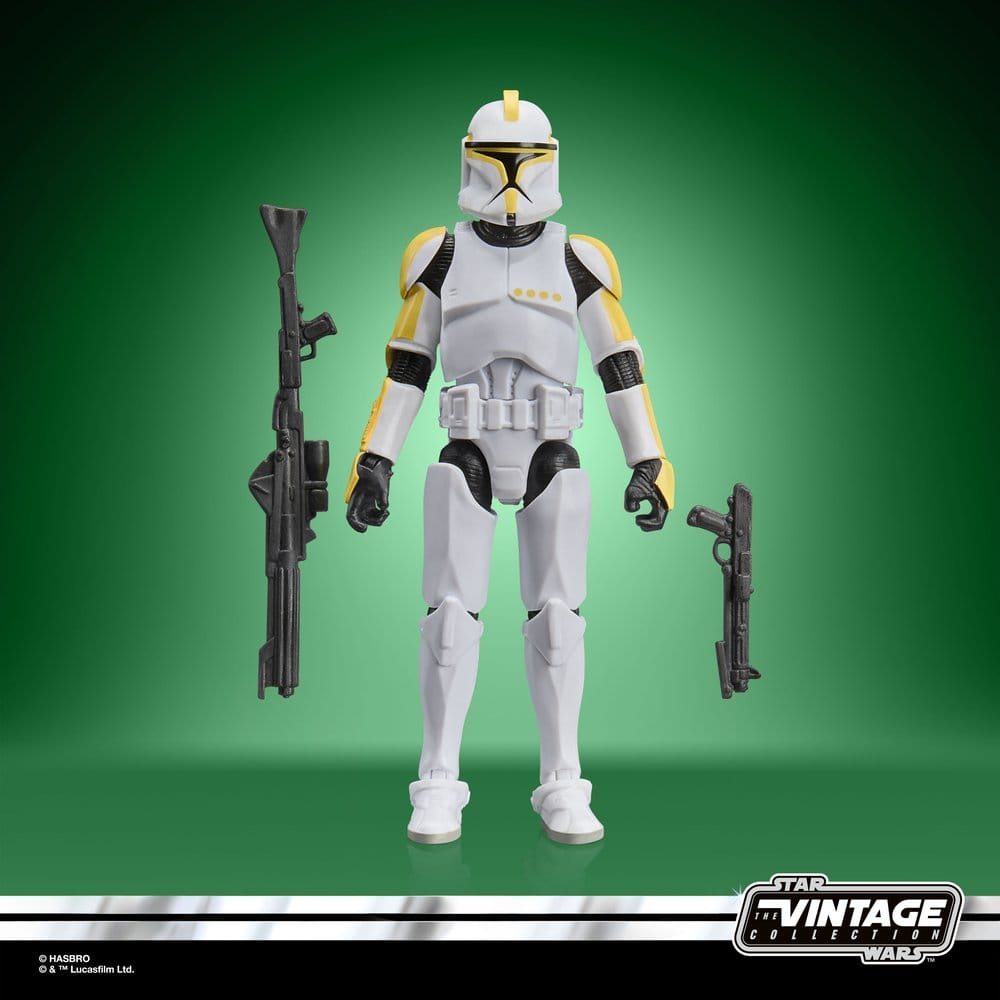 Star Wars Episode II Vintage Collection Actionfigur Clone Trooper Commander 10 cm Image 2