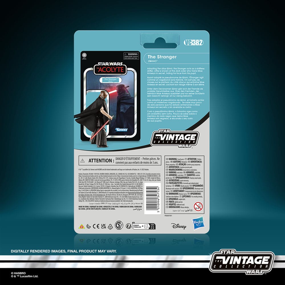 Star Wars: The Acolyte Vintage Collection Actionfigur The Stranger (Qimir) 10 cm Image 5