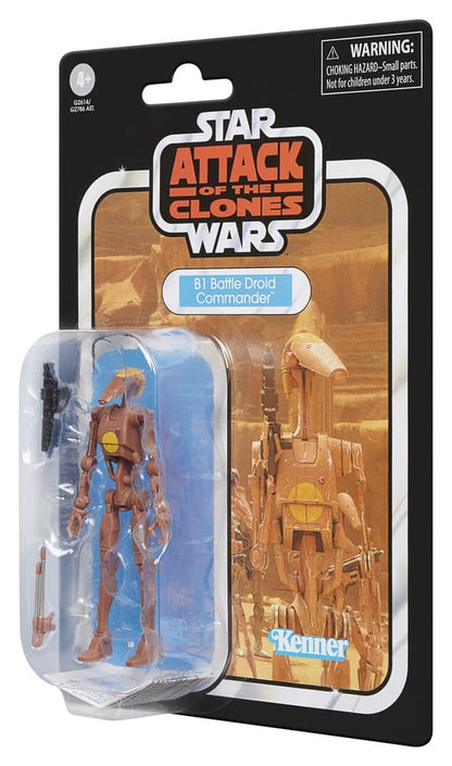 Star Wars Episode II Vintage Collection Actionfigur B1 Battle Droid Commander 10 cm Image 3