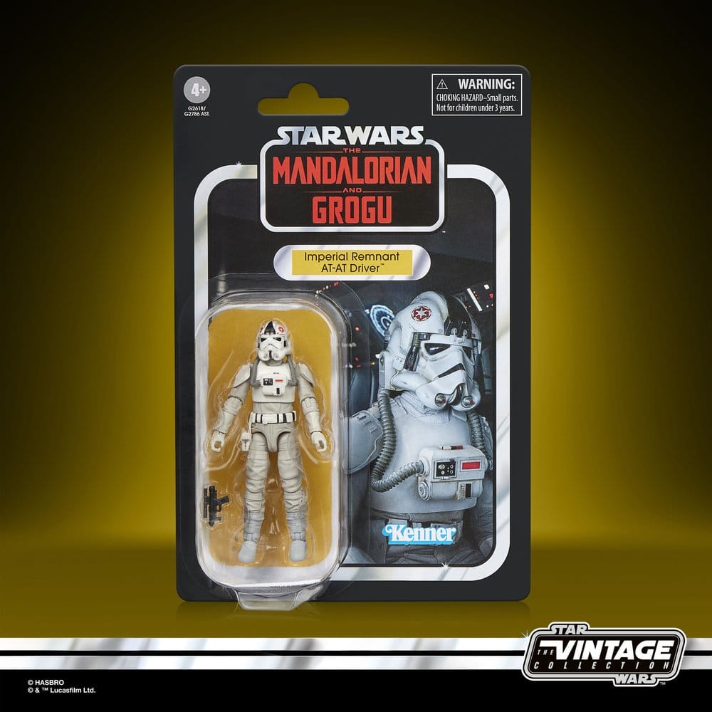 Star Wars: The Mandalorian & Grogu Vintage Collection Actionfigur Imperial Remnant AT-AT Driver 10 cm Image 2