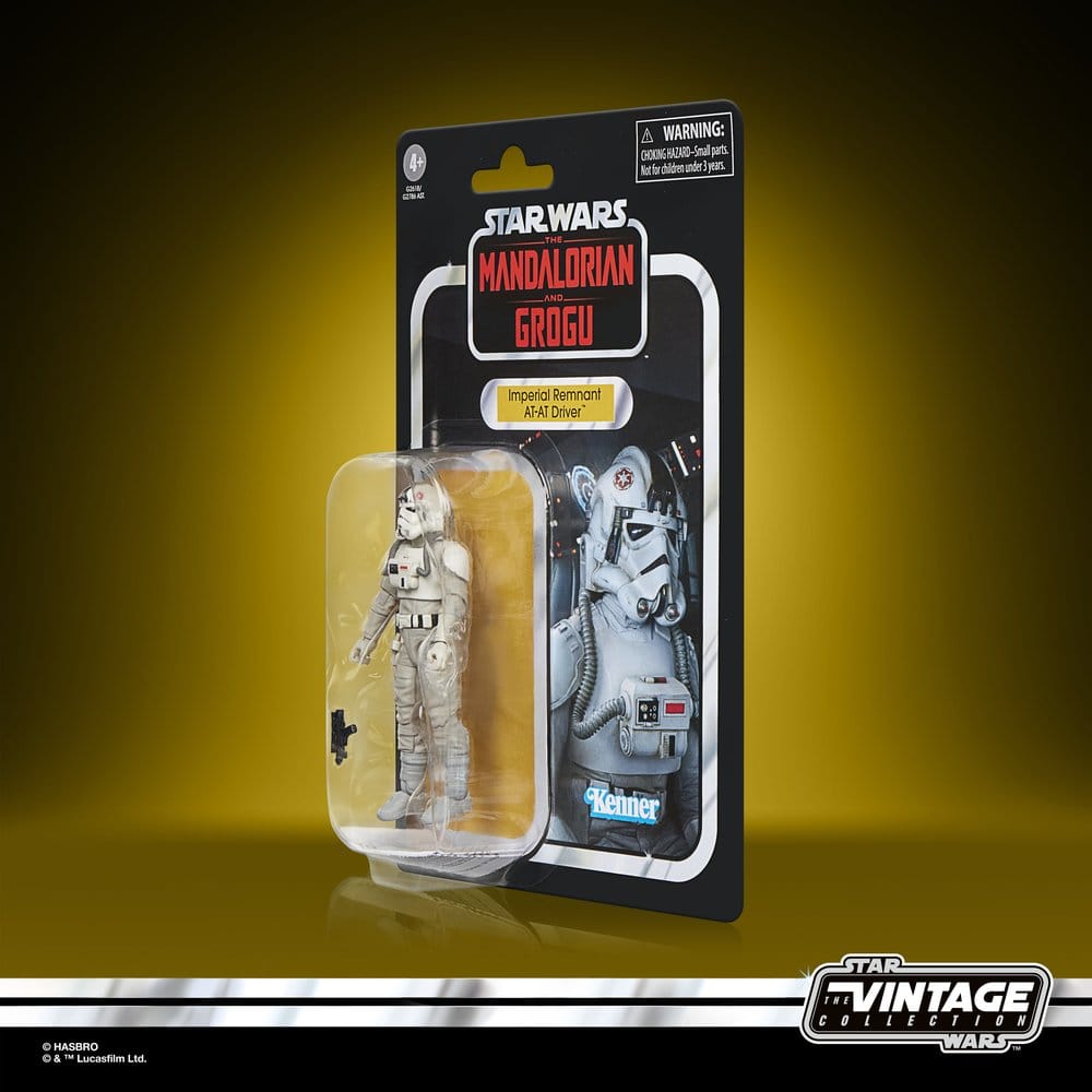 Star Wars: The Mandalorian & Grogu Vintage Collection Actionfigur Imperial Remnant AT-AT Driver 10 cm Image 4