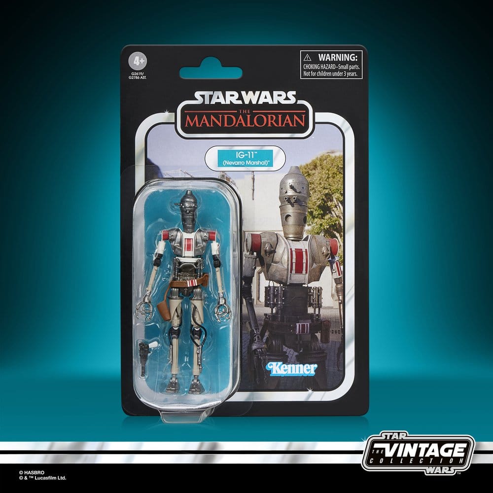 Star Wars: The Mandalorian Vintage Collection Actionfigur IG-11 (Nevarro Marshal) 10 cm Image 2