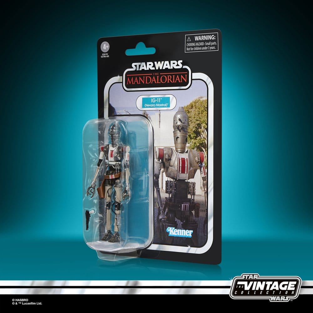 Star Wars: The Mandalorian Vintage Collection Actionfigur IG-11 (Nevarro Marshal) 10 cm Image 3