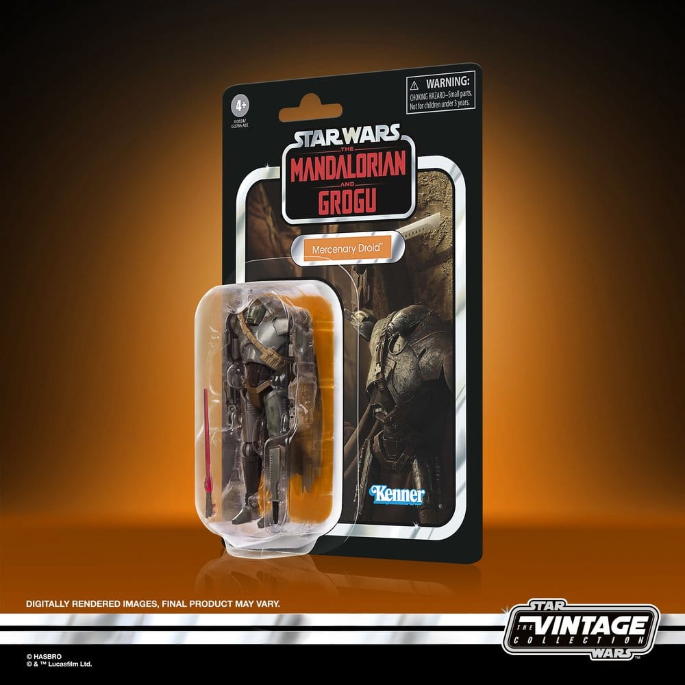 Star Wars: The Mandalorian and Grogu Vintage Collection Actionfigur Mercenary Droid 10 cm Image 8