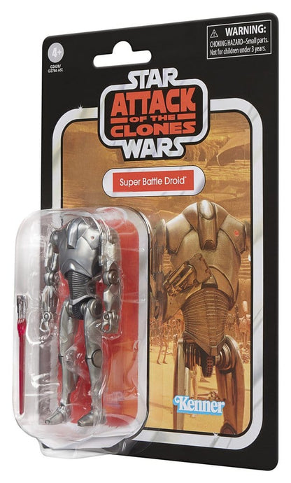 Star Wars Episode II Vintage Collection Actionfigur Super Battle Droid 10 cm Image 3