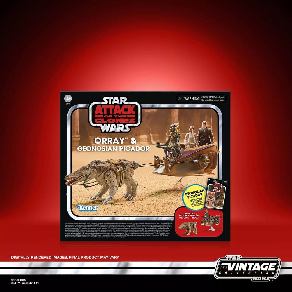 Star Wars Episode II Vintage Collection Actionfiguren 2er-Pack Orray &amp; Geonosian Picador 10 cm Image 10