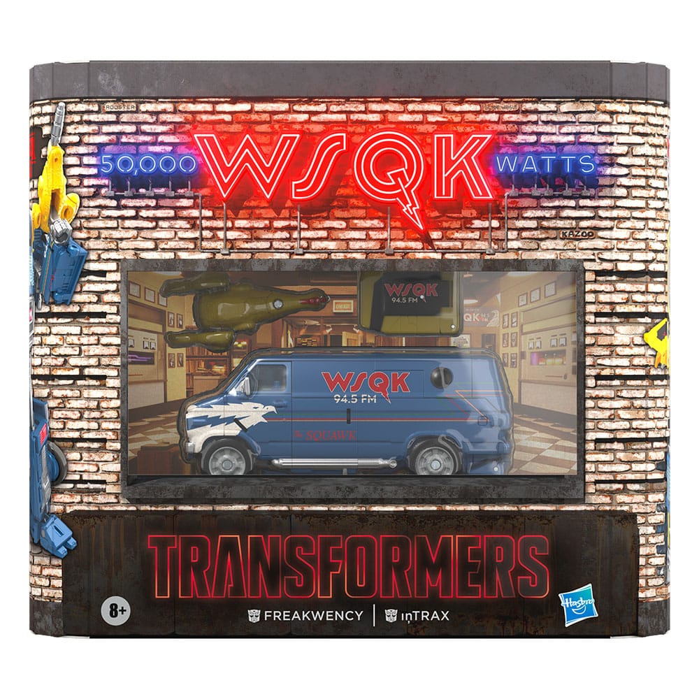 Stranger Things x Transformers Actionfiguren 2er-Pack Freakwency & 8-Trax 15 cm Image 7