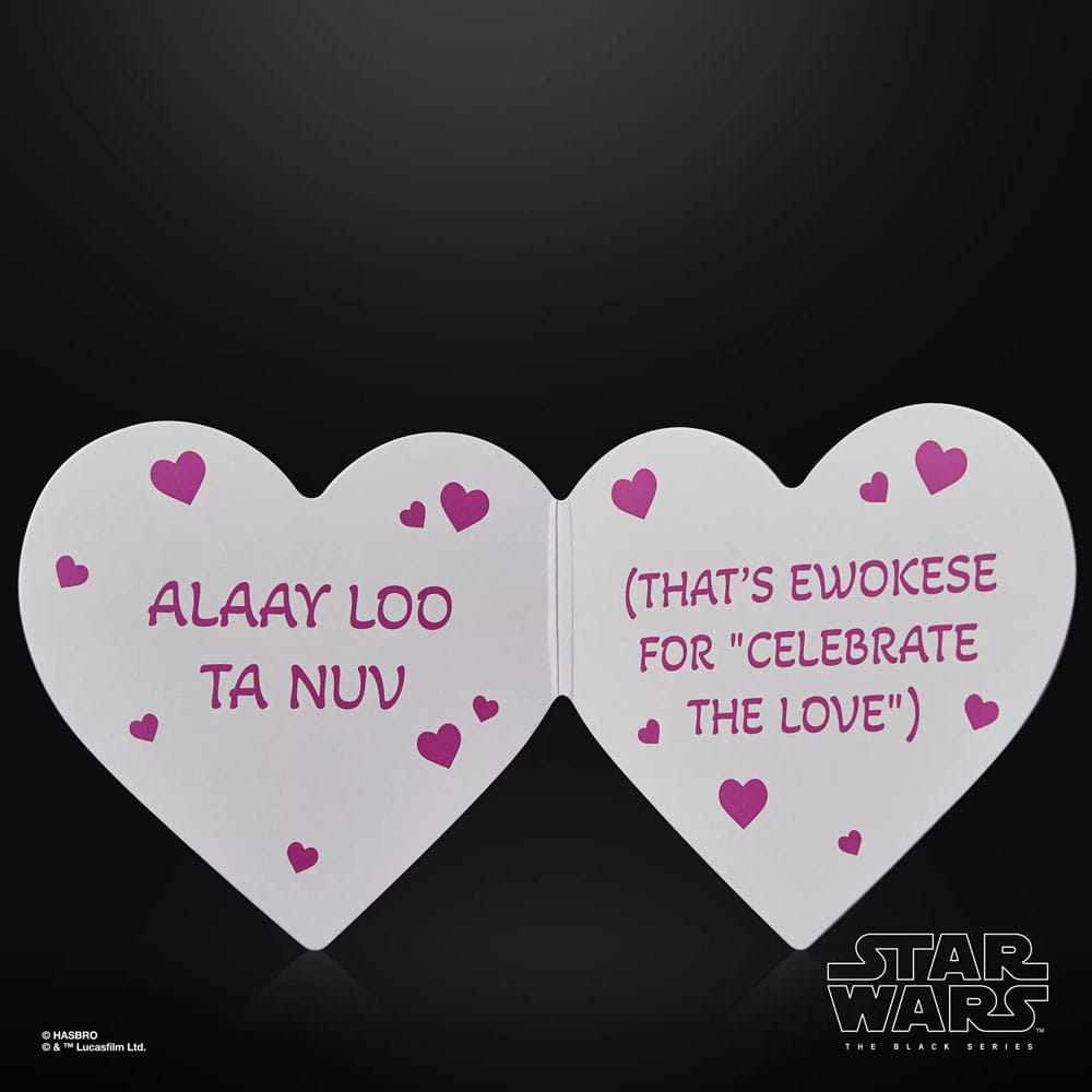 Star Wars Black Series Actionfigur Ewok (Valentine’s Day Edition) 15 cm Image 5