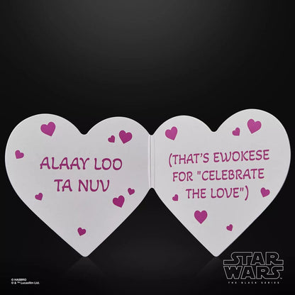 Star Wars Black Series Actionfigur Ewok (Valentine’s Day Edition) 15 cm Image 5