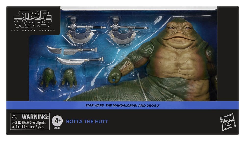 Star Wars: The Mandalorian and Grogu Black Series Actionfigur Rotta the Hutt 17 cm Image 2